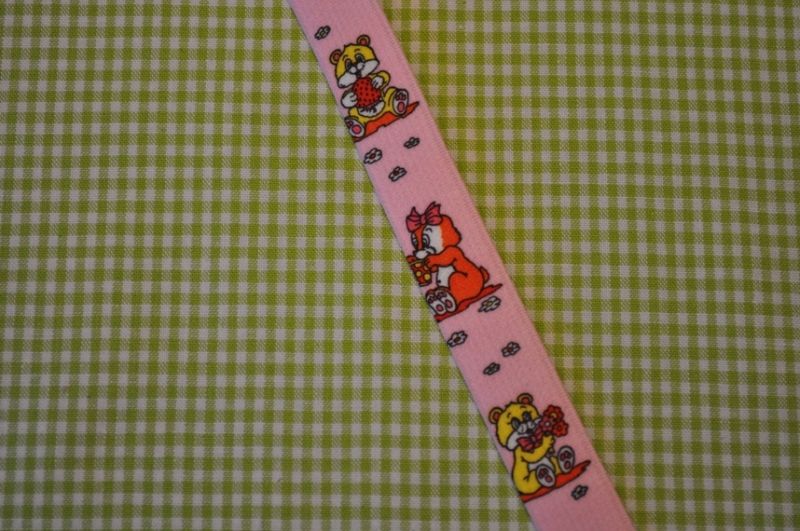 Gummiband Bär Rosa