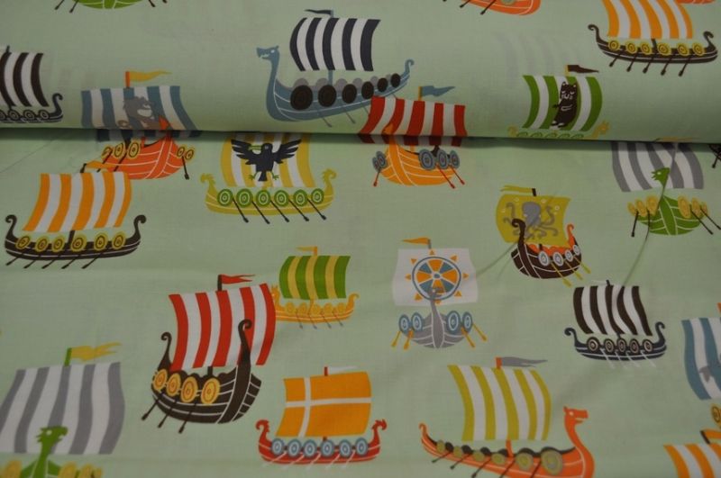 Alexander Henry The Vikings Schiffe Hellgrün