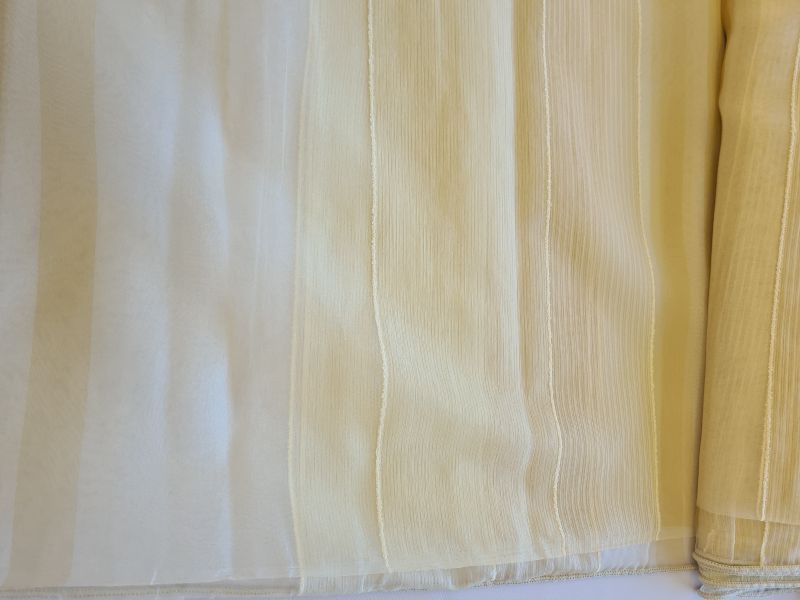 Polyster Gardine 20 Streifen mit Gewicht 250 cm breit