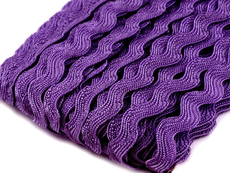 Zackenlitze 5mm Violett
