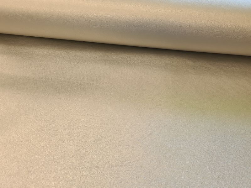 Kunstleder Waschbar Silber Metallic