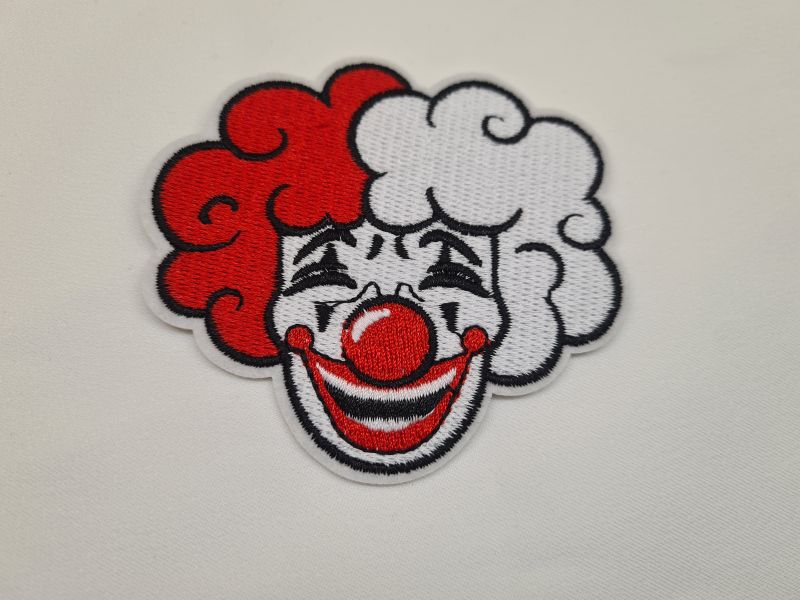 Applikation/Bügelbild Karneval Clown