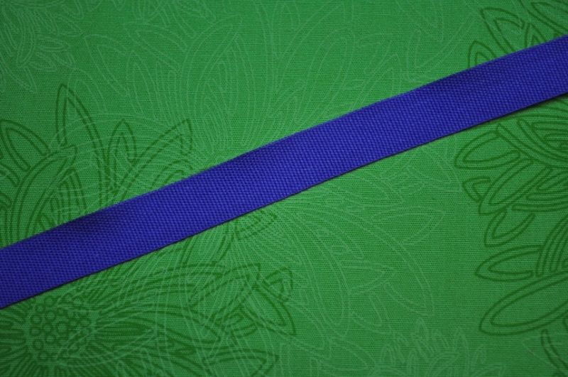 Baumwollband uni helllila