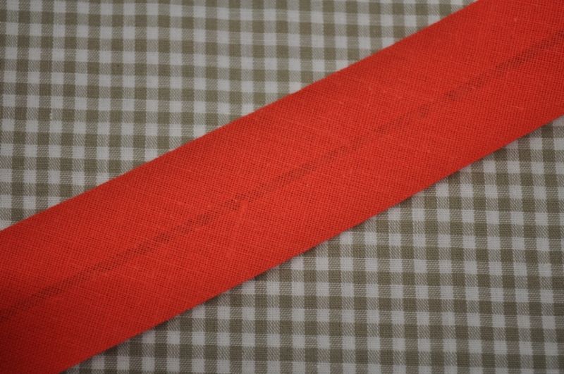 [260535.300614] Schrägband gefalzt 30 mm hellrot