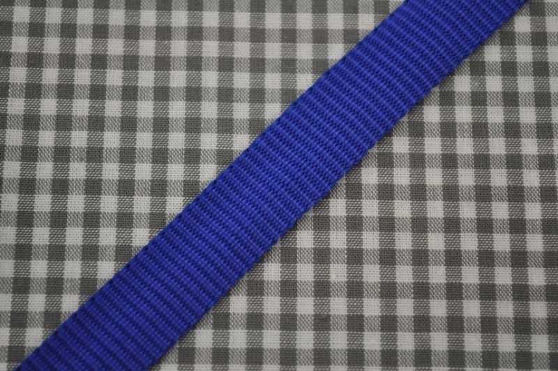 Gurtband 15 mm royalblau
