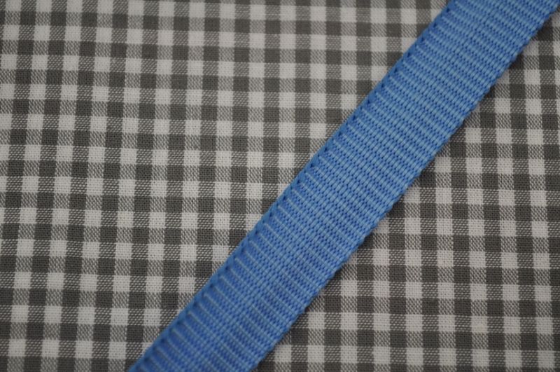 Gurtband 15 mm hellblau
