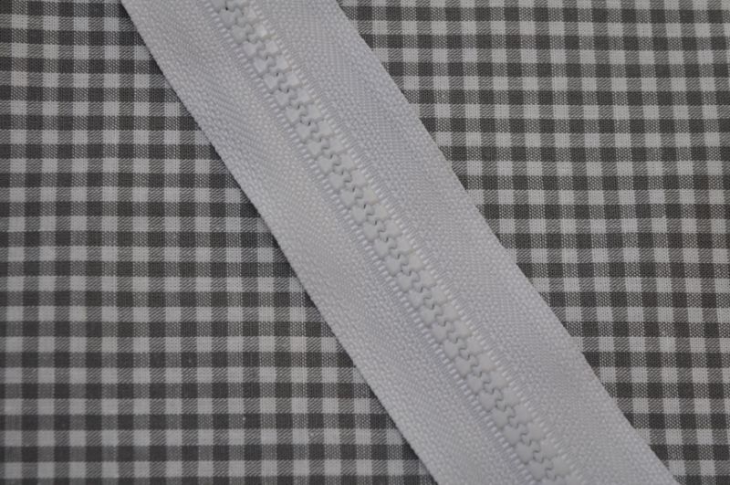 Endlosreißverschluss 5 mm grob weiß 101