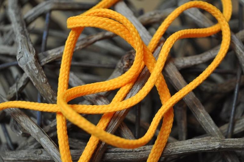 Kordel 4 mm leucht orange