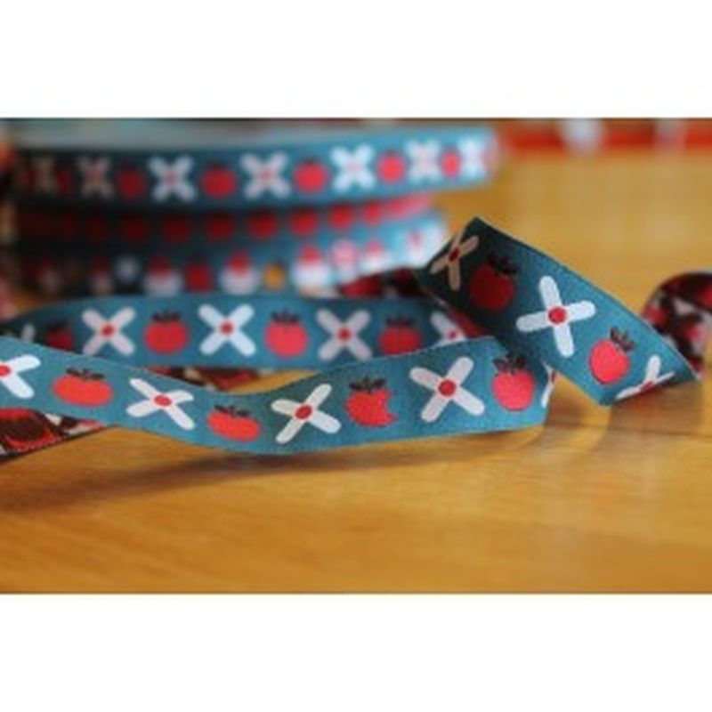 Webband Lillestoff Snowwhite apple