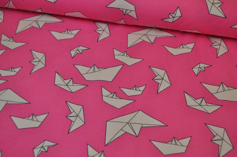 Jersey Böötchen groß pink