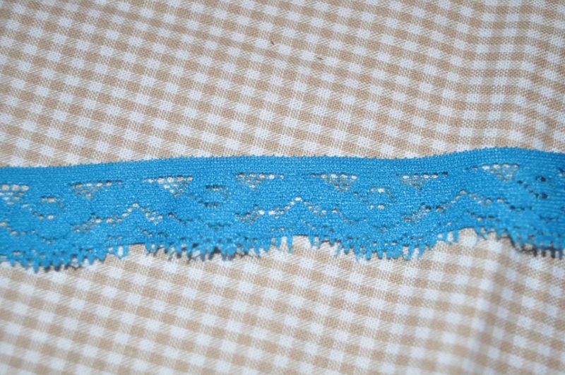 Elastische Spitze 20mm petrol