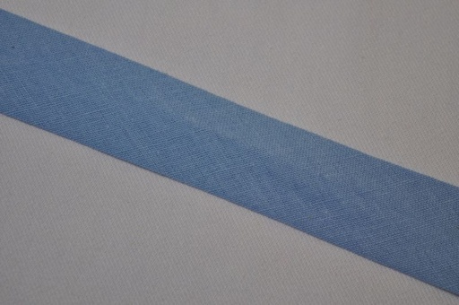 [260535.500155] Schrägband gefalzt 30 mm hellblau