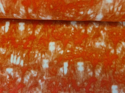 Fleece Batik Orange