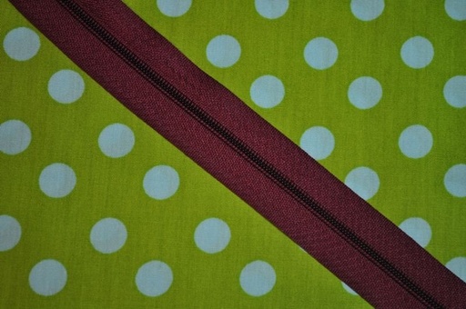 [50716.178] Endlosreißverschluss 3 mm weinrot