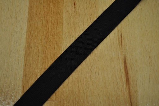 Gummiband 20 mm schwarz