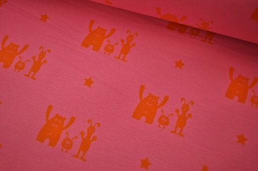 Farbenmix Sweat Best Buddy rosa