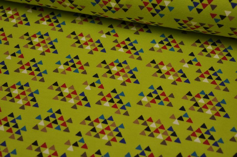 Jersey Mies and Moos Dreieck grün