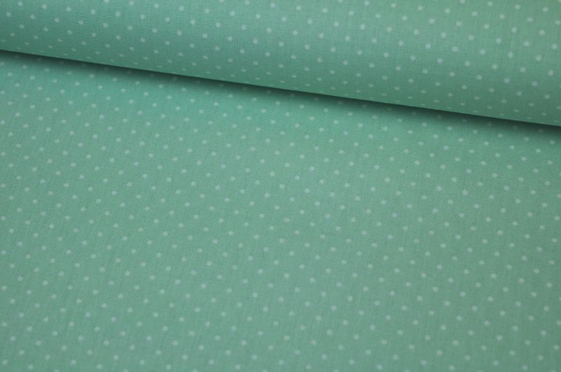 [4948.011] Baumwolle Small Dots by Poppy mint