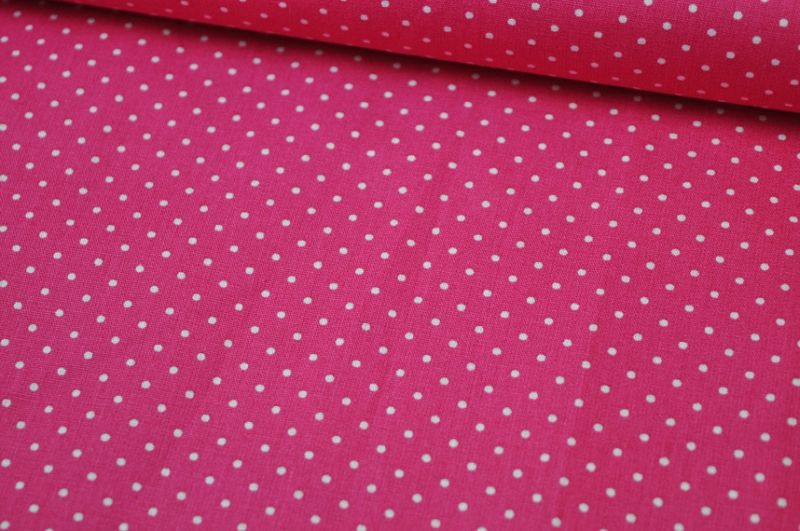 Baumwolle Small Dots by Poppy pink