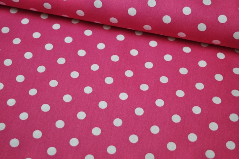 Baumwolle Big Dots by Poppy pink