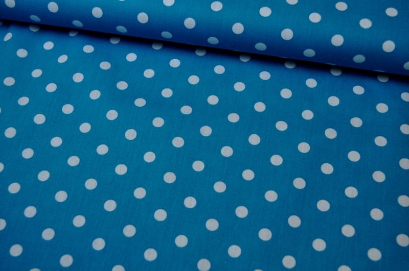 Baumwolle Big Dots by Poppy türkis