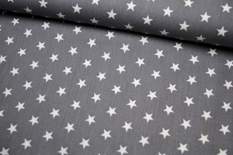 Baumwolle Petit Stars by Poppy hellgrau