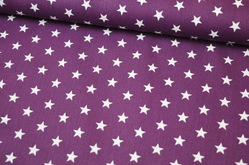 Baumwolle Petit Stars by Poppy lila