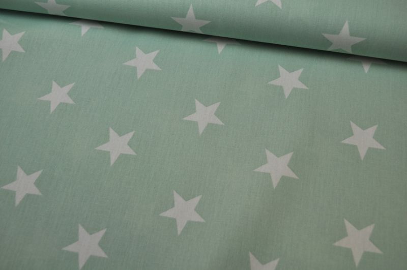 [4954.011] Baumwolle Stars by Poppy mint