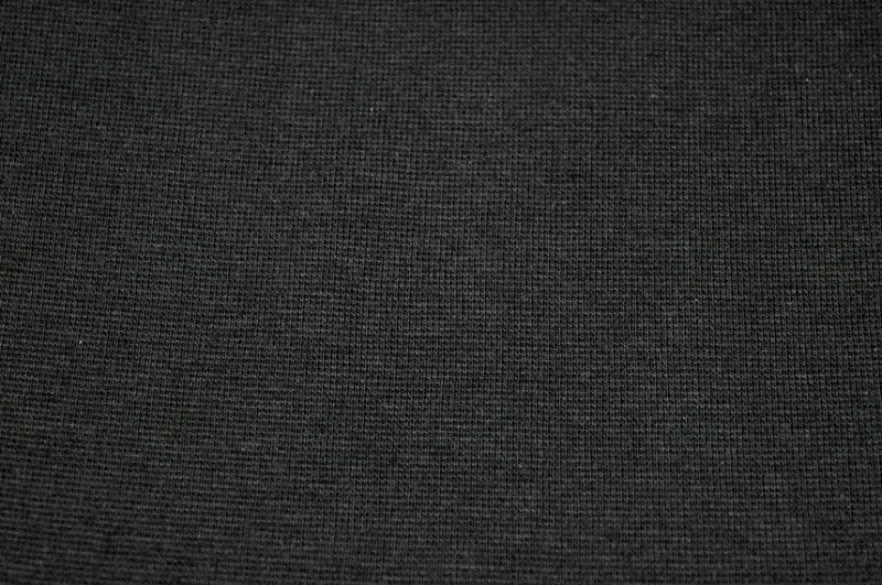 Bündchen Uni schwarz