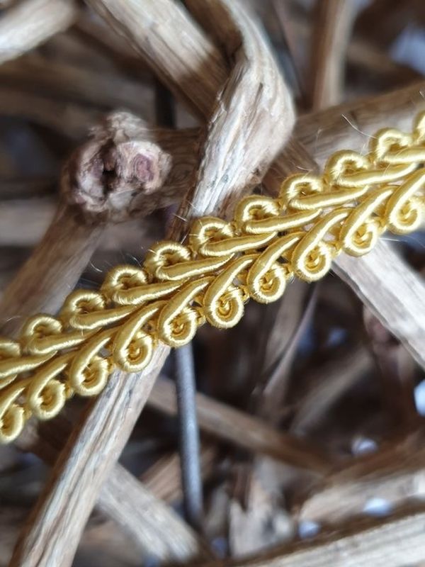 Brokatborte 8mm Gold