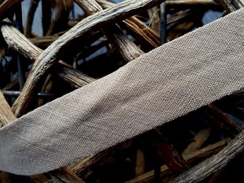 [260212.800541] Schrägband gefalzt 20 mm dunkel kamel