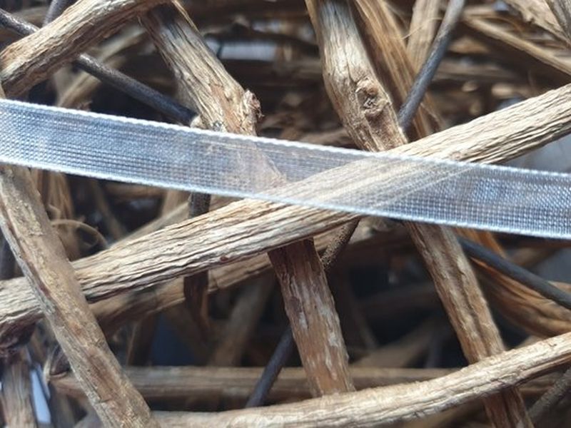 Organzaband 6 mm hellblau