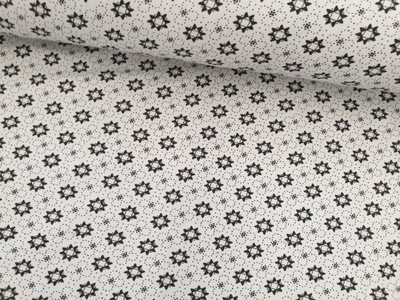 Jersey Blumen/Muster 2