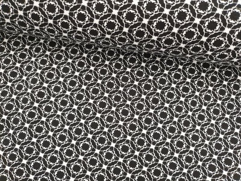 Jersey Blumen/Muster 4