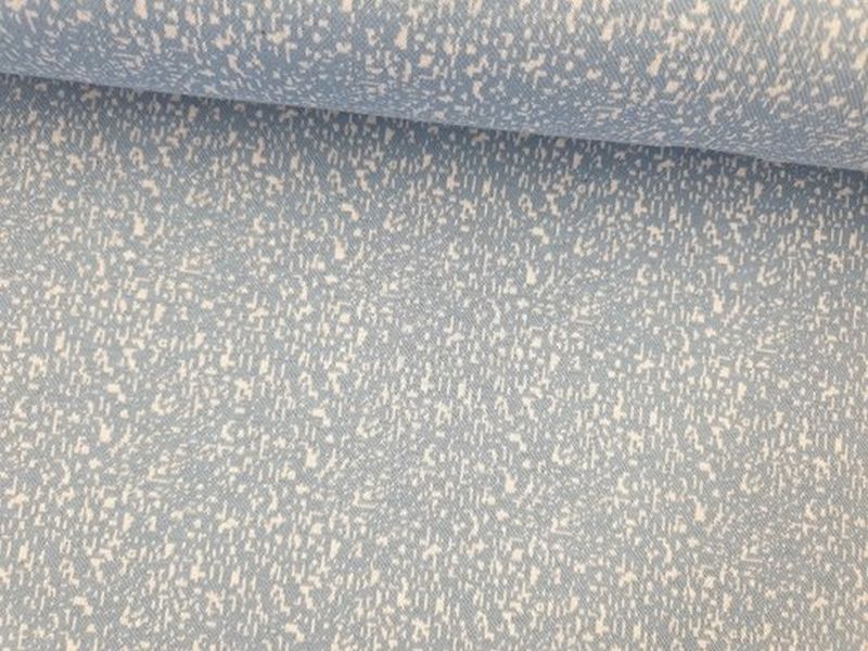 Strick Pixels blau elastisch
