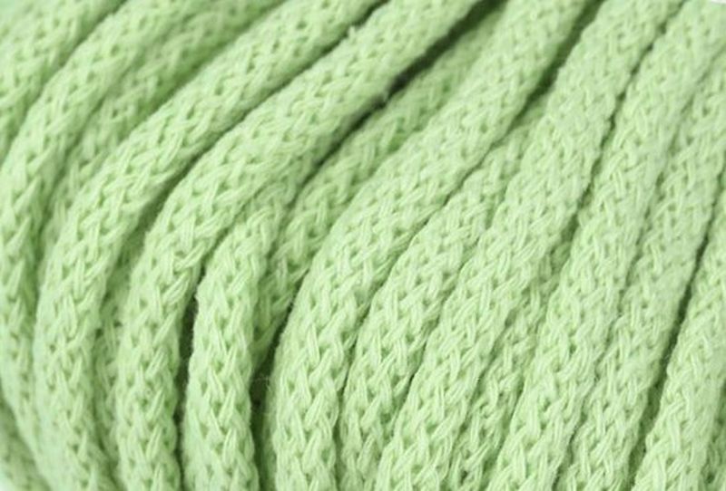 Baumwoll Kordel 6mm Lindgrün