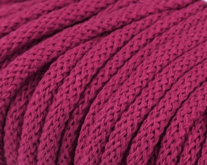 Baumwoll Kordel 6mm beere