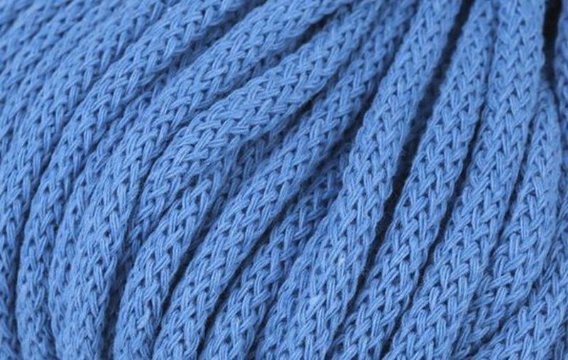 Baumwoll Kordel 6mm blau