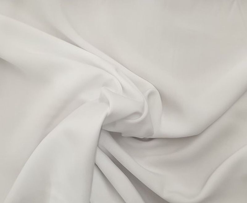 Viskose Uni weiß 002