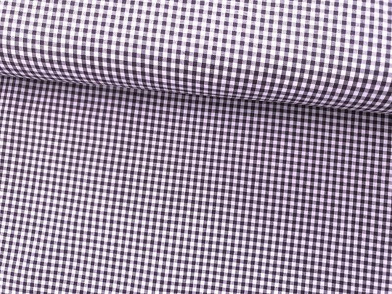 Baumwolle Vichy Karo lila 3mm 48
