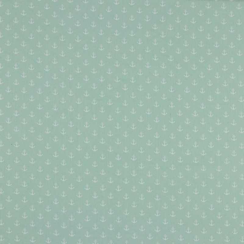 Baumwolle Petit Anchor by Poppy mint 011