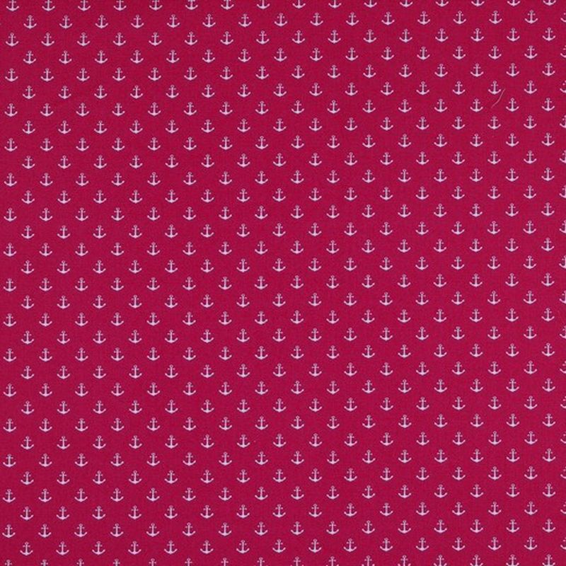 Baumwolle Petit Anchor by Poppy pink 006