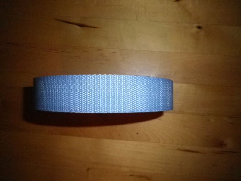 Gurtband 30 mm Hellblau