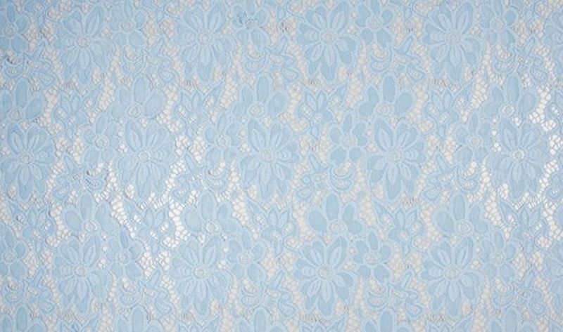 Spitzenstoff Eva Hellblau 1