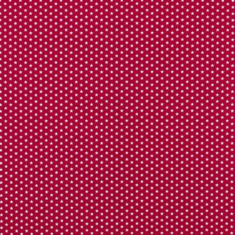 Baumwolle Mini Stars by Poppy cerise