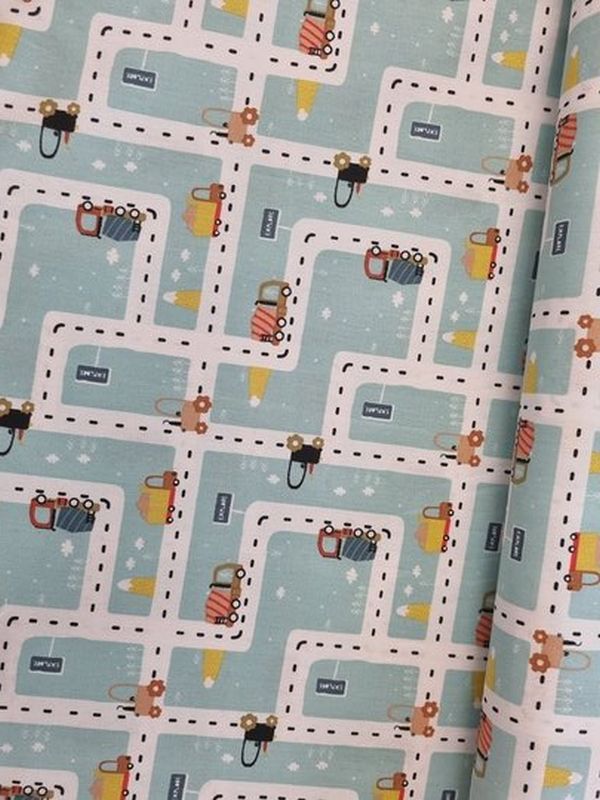 Baumwolle On the Road mint