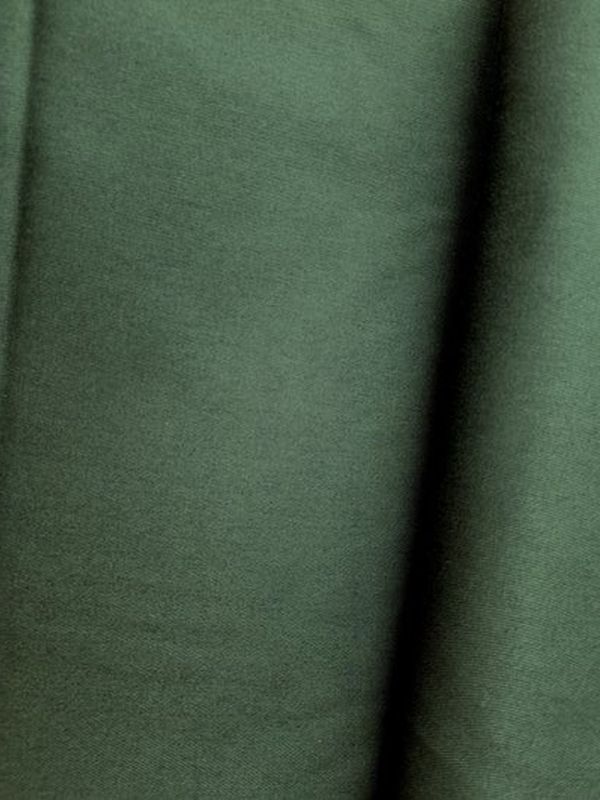 Baumwolle Köper uni Tannengrün