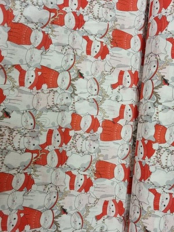 Baumwolle Weihnachtskatzen