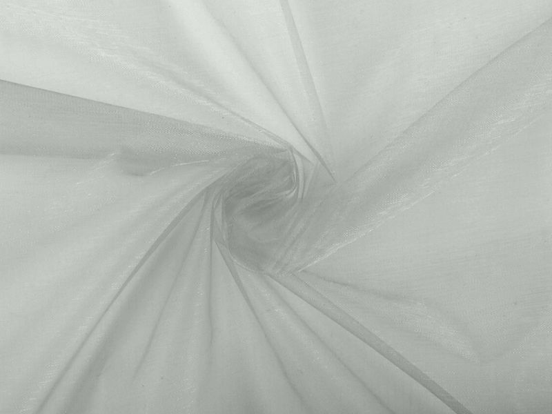Organza Steif 21g Waschbar Grau