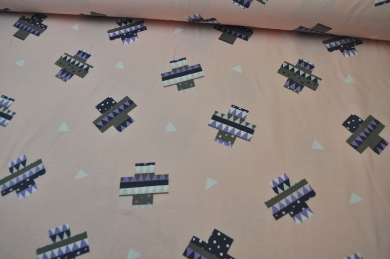 Jersey Indian cross rosa